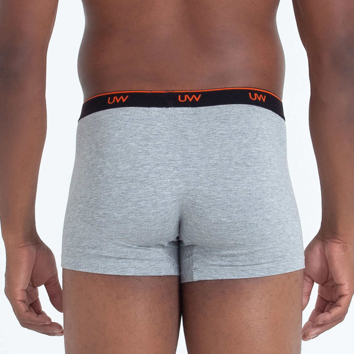 Cuecas Calvin Klein Underwear Plus Trunk Grey Branca/ Mescla